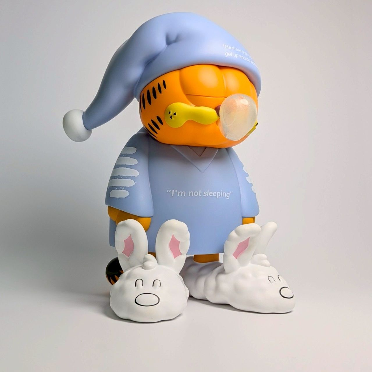 ガーフィールド パジャマ フィギュア Garfield（ ガーフィールド ） 】 ソフビフィギュア パジャマ鼻