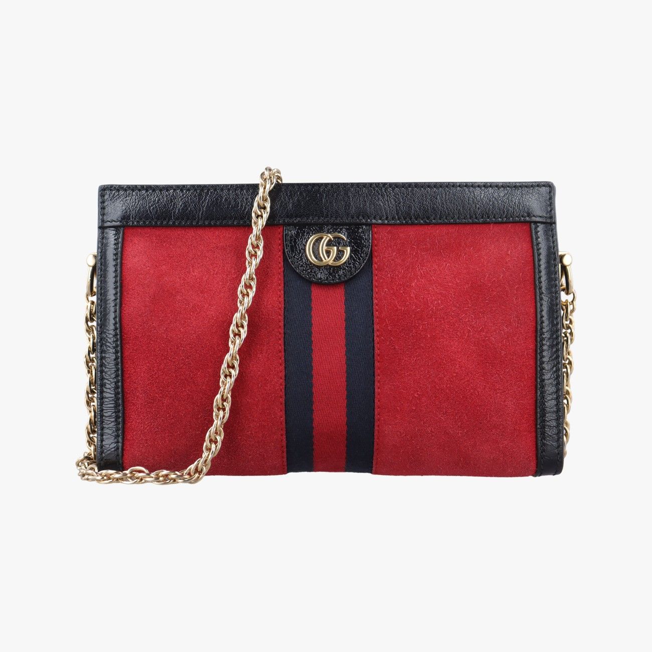 グッチGucciオフィディア レッド×ブラック スエード 503877 I023532988