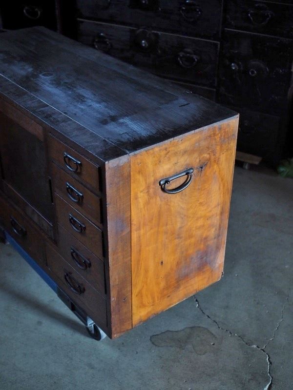 大正時代信州地方のローボード テレビ台に 古録展 品番S10773 MARWIL-DEMENAGEMENTS_CH