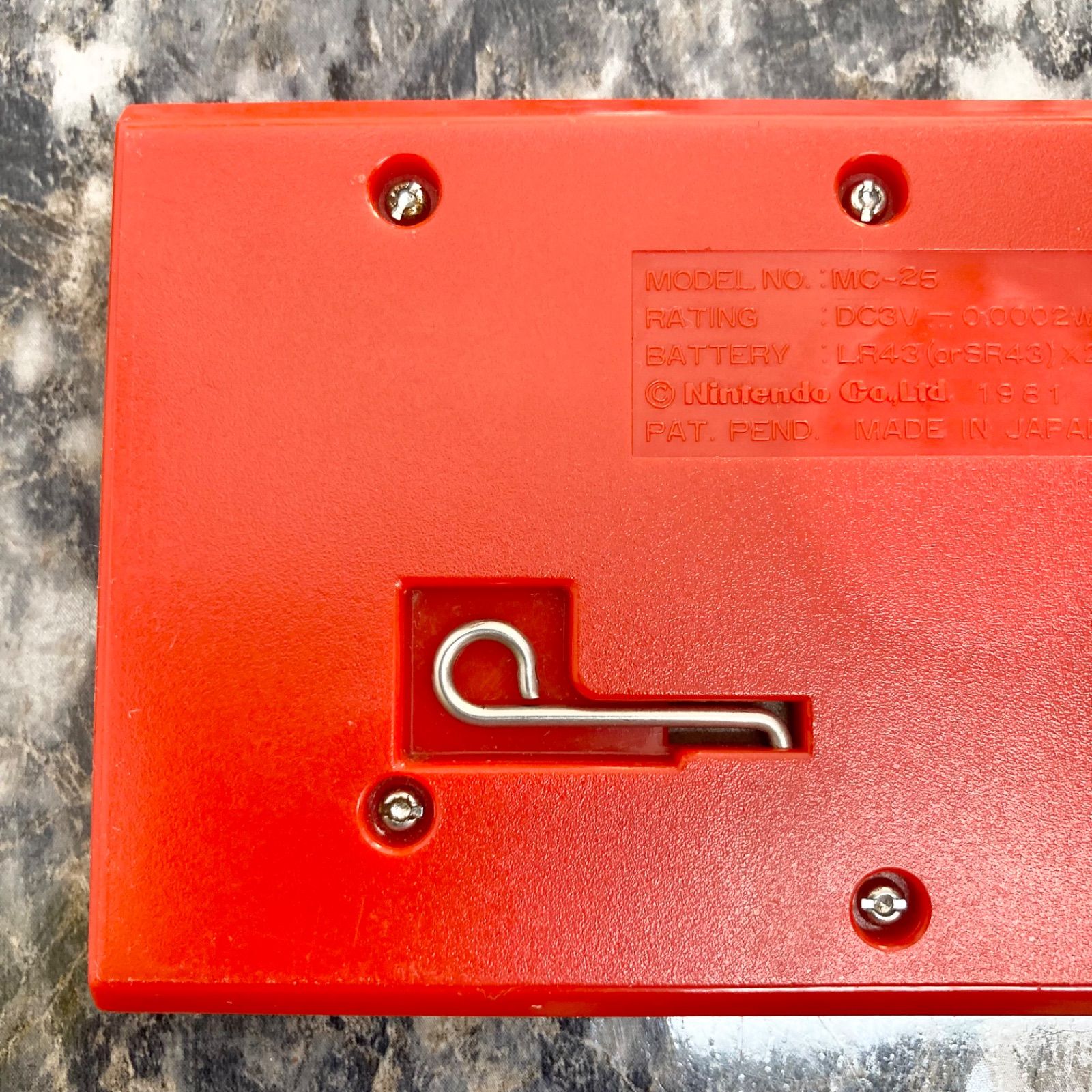 1981年製】GAME&WATCH ゲームウォッチ MICKEY MOUSE Nintendo Disney