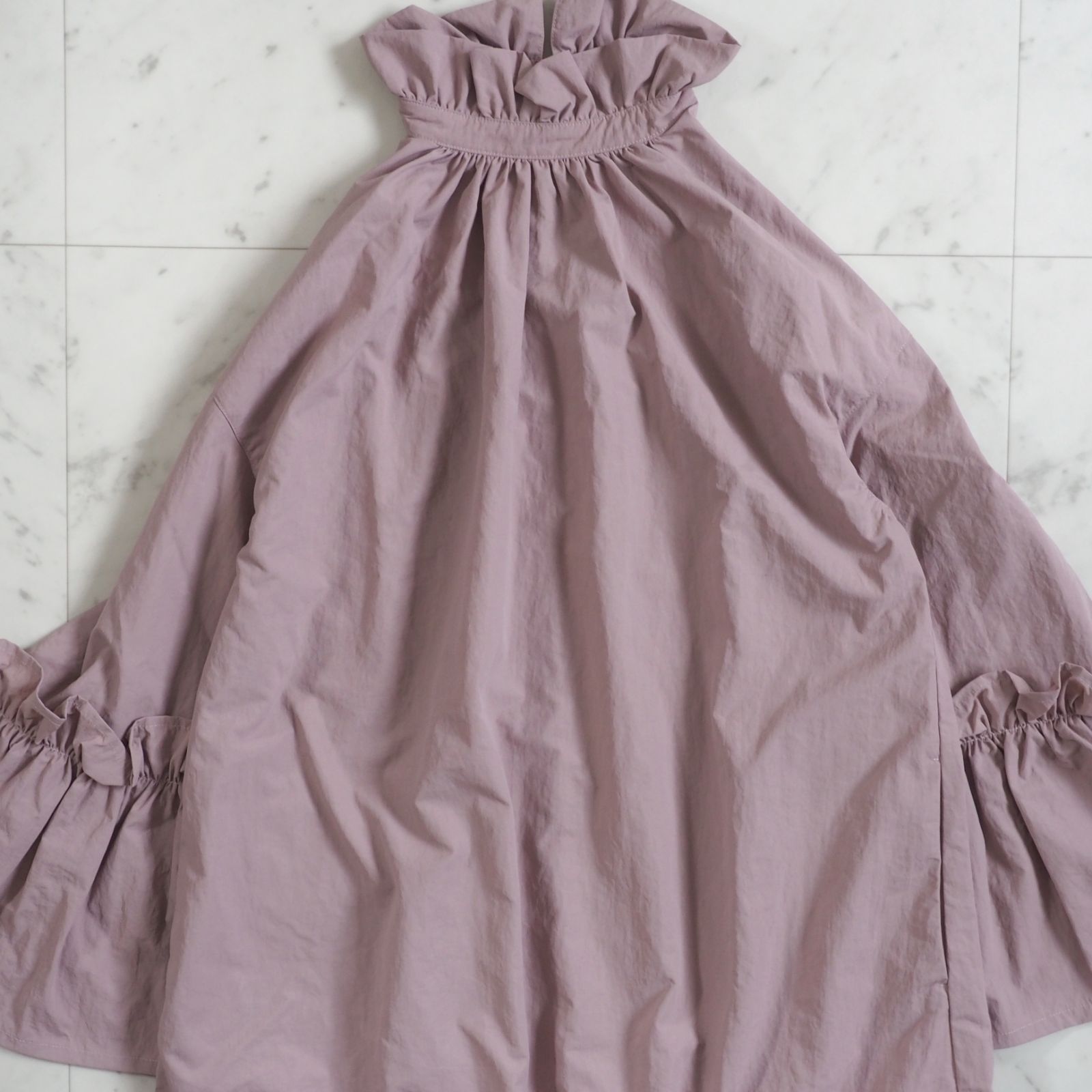 PERNA ピンク ロングワンピース PERNA ピンク ロングワンピース