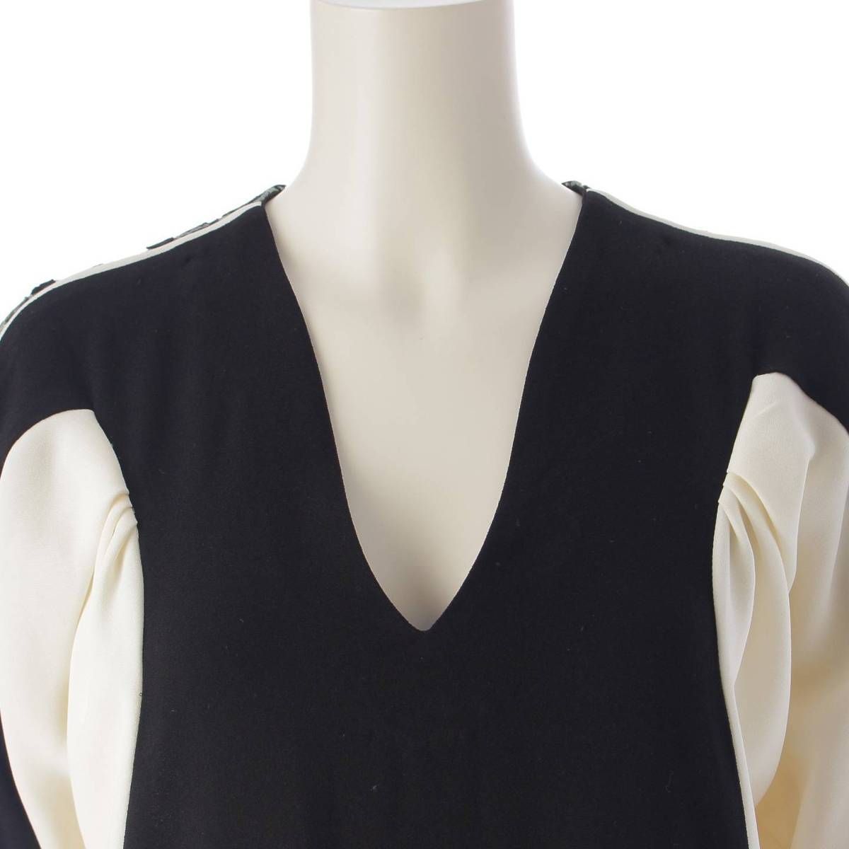 マメクロゴウチ PEDICEL LACE I-COCOON ドレス ワンピース MM18AW