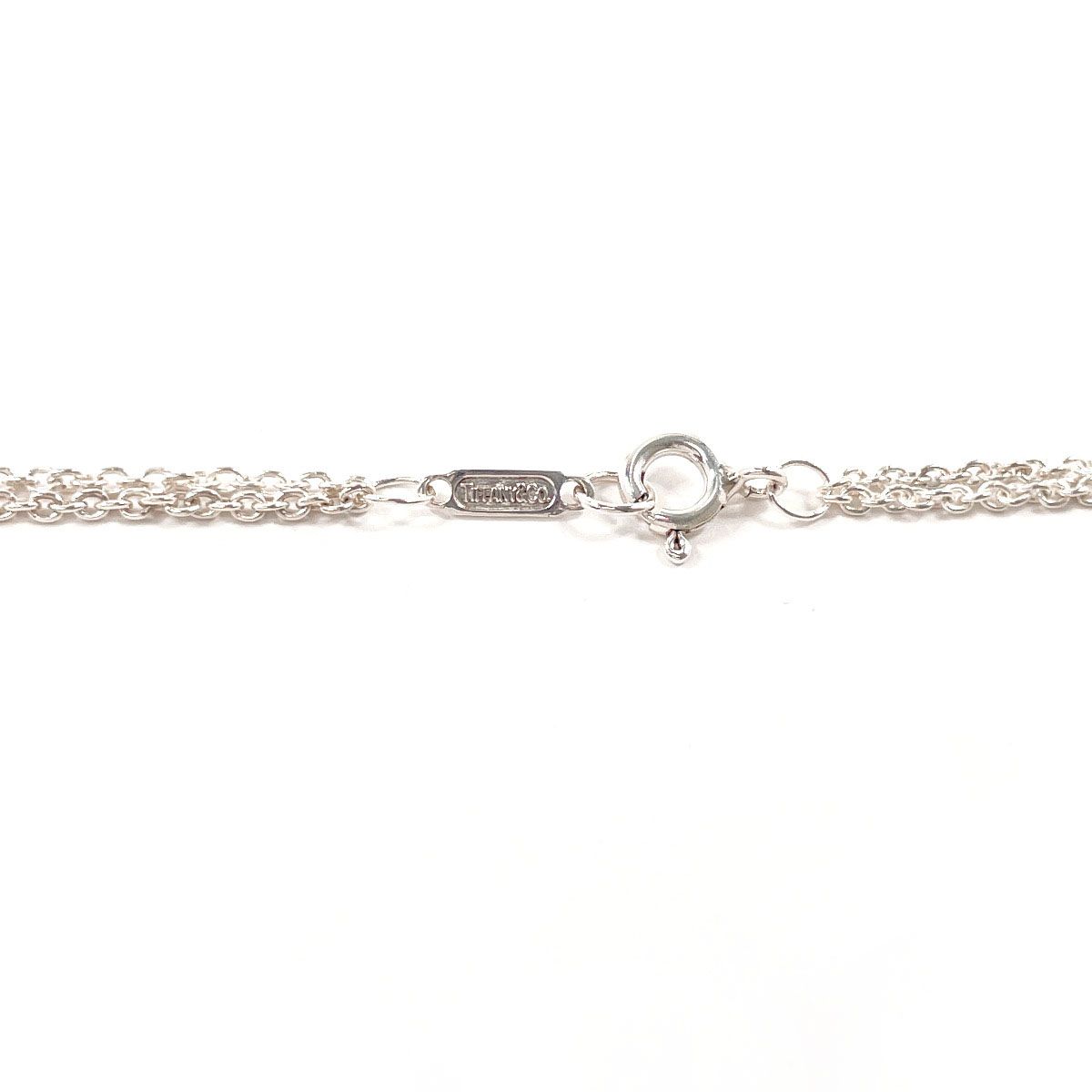 【美品】TIFFANY インフィニティネックレス シルバー Tiffany & Co. - 【5jgb0692】ティファニー ネックレス