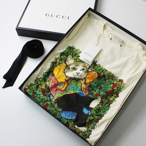 新品 2020年 GUCCI グッチ 575114 チルドレンズ ヒグチユウコ コラボ T