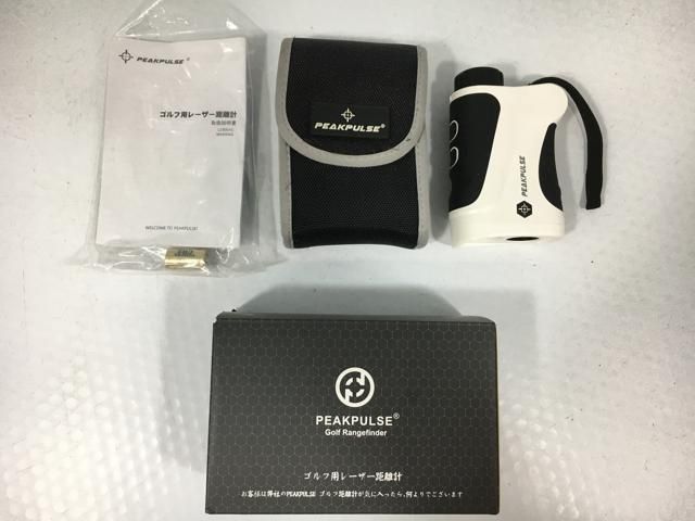 中古ゴルフ用品】PEAKPULSE (ピークパルス) レーザー距離計