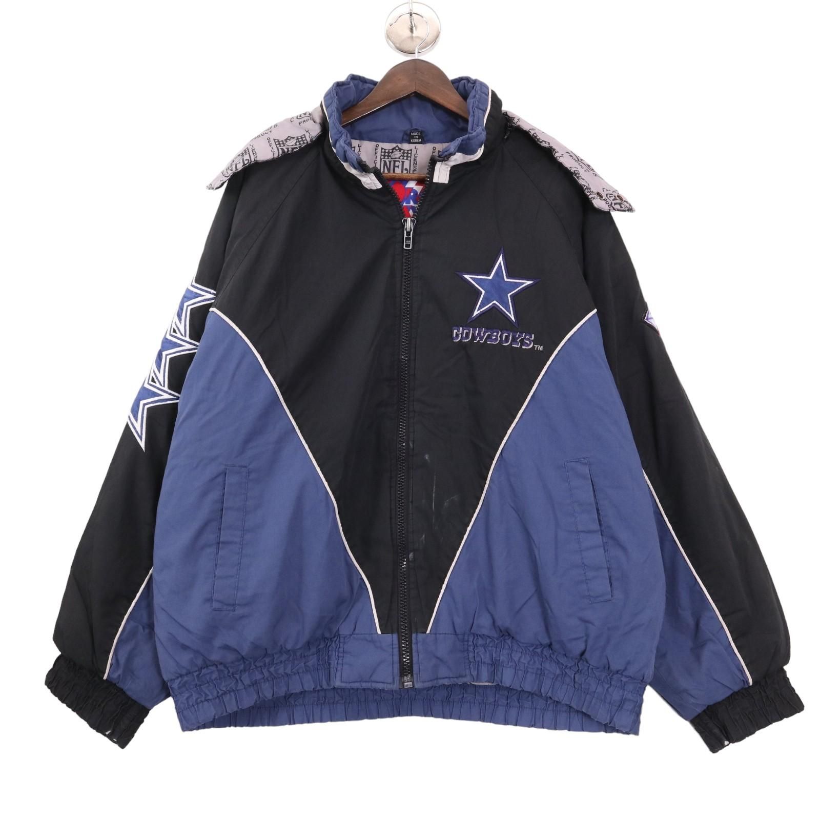 90's STARTER “NFL Dallas Cowboys” 中綿入り ナイロンプル