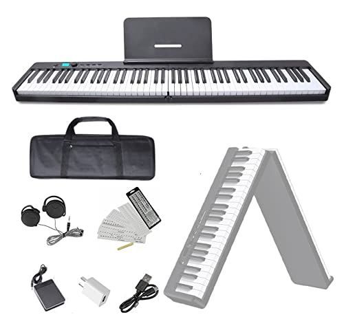 ニコマク NikoMaku 電子ピアノ SWAN-X 白 88鍵盤 折り畳み式 10137