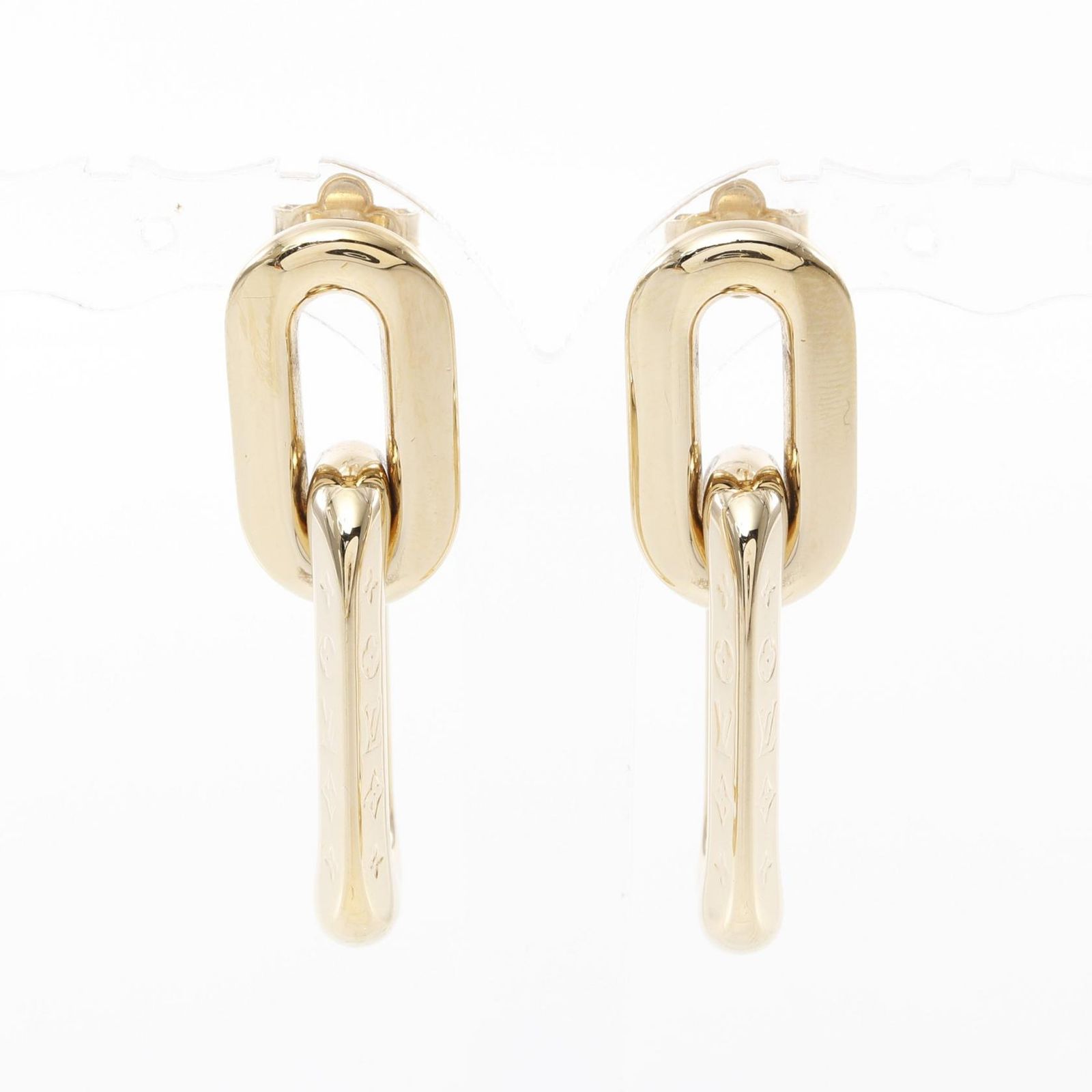 LOUIS VUITTON ピアス ブックルドレイユ ドゥーブル 2マイヨン ルイ・ヴィトン LOUIS VUITTON ピアス ブックルドレイユ ドゥーブル 2