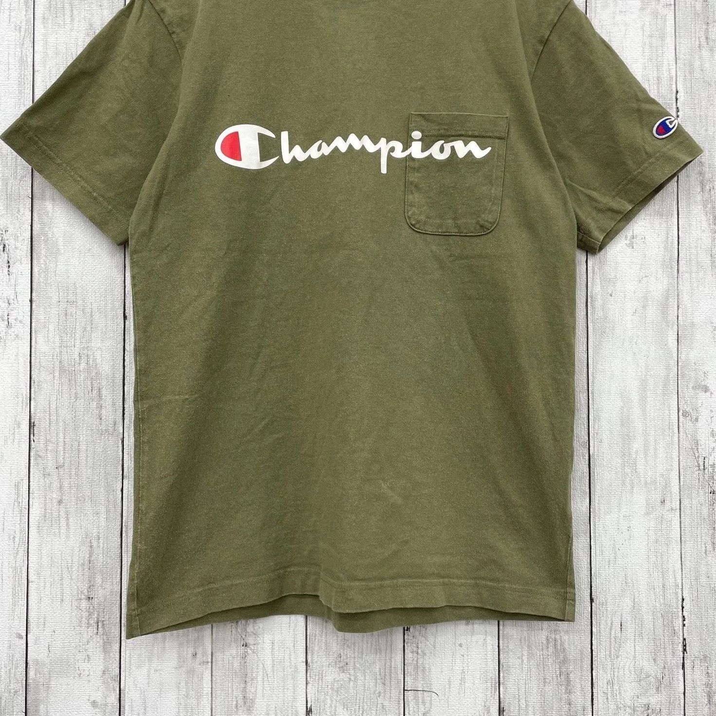 Tシャツ チャンピオン カーキ 150 CHAMPION/チャンピオン】150サイズ ミニ Tシャツ 半袖