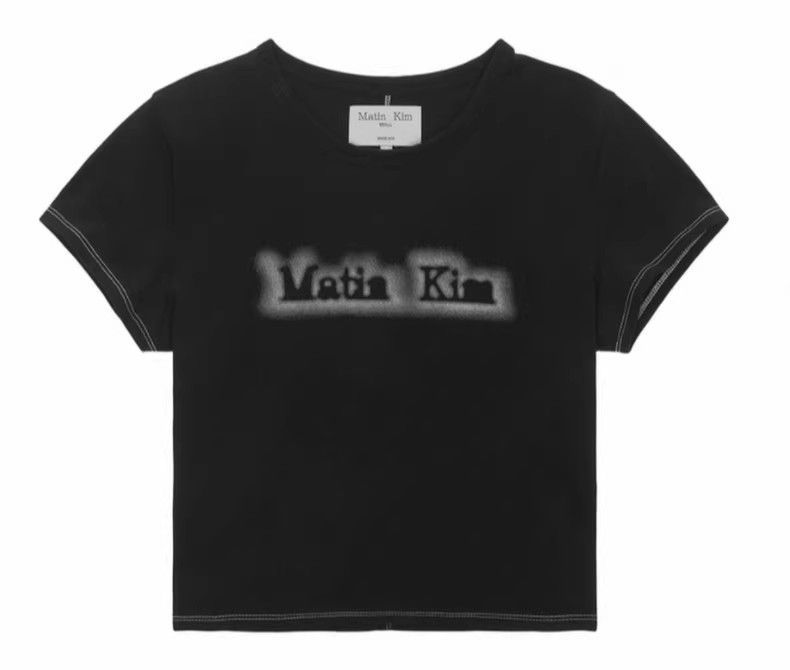 【まとめ買い割引】Matin Kim ブラック Tシャツ サイズF Mサイズ KD premium ブラック グラフィックTシャツ - メルカリ
