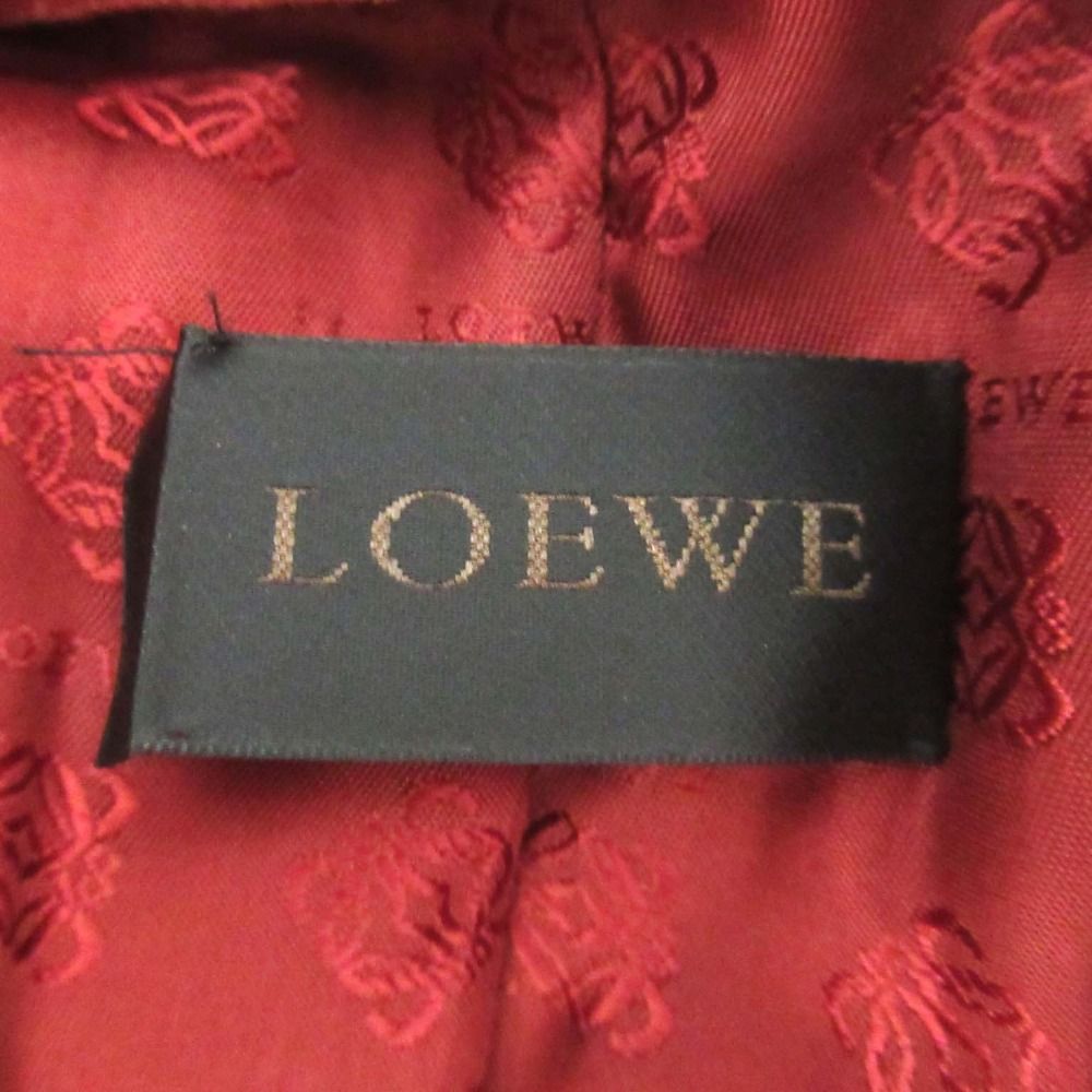 Daisy 【LOEWE】上品ラムレザー　テーラードジャケット Daisy 【LOEWE】上品ラムレザー テーラードジャケット LOEWE