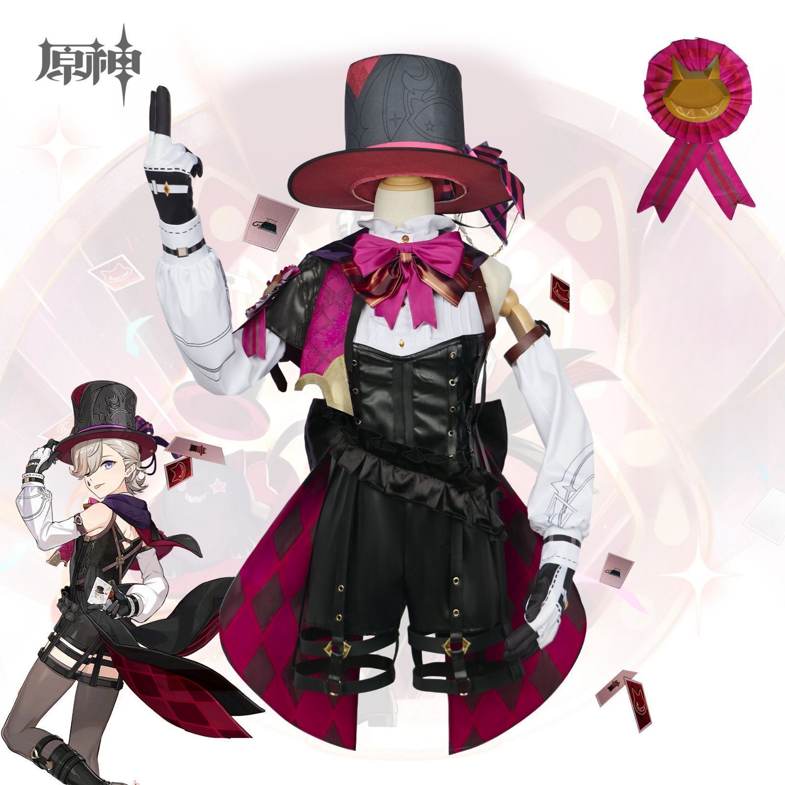 原神 コスプレ衣装 高品質 ハロウィン クリスマス パーティー 制服風デザイン 大人用 子供用 兼用 長時間着用快適 撮影用推奨 kkkmsj