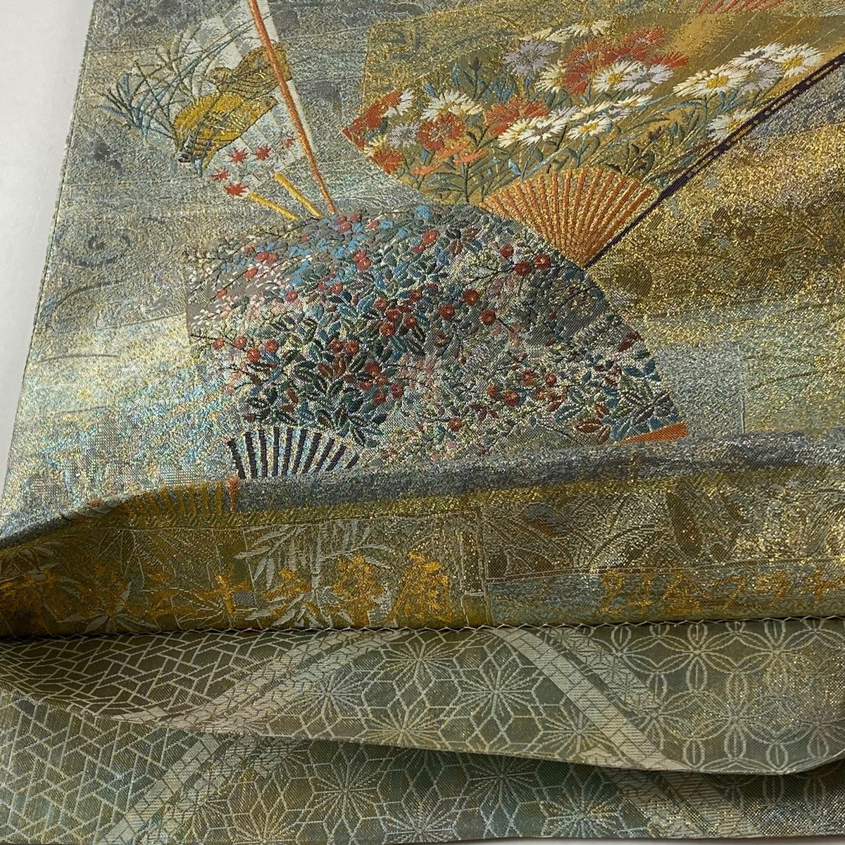 琳派三十六華扇 全通両面袋帯 琳派三十六華扇 全通両面袋帯