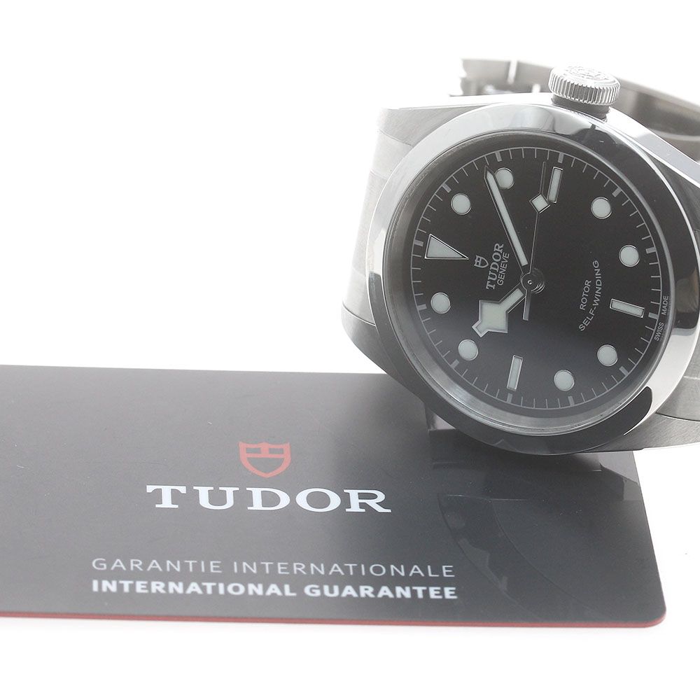 チュードル TUDOR 79540 ヘリテージ ブラックベイ 自動巻き メンズ良品  