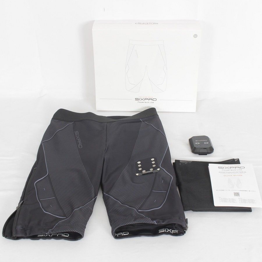 正規品】シックスパッドパワースーツ 上M下S 数回使用 ひかり 正規品】シックスパッドパワースーツ 上M下S 数回使用 ひかり