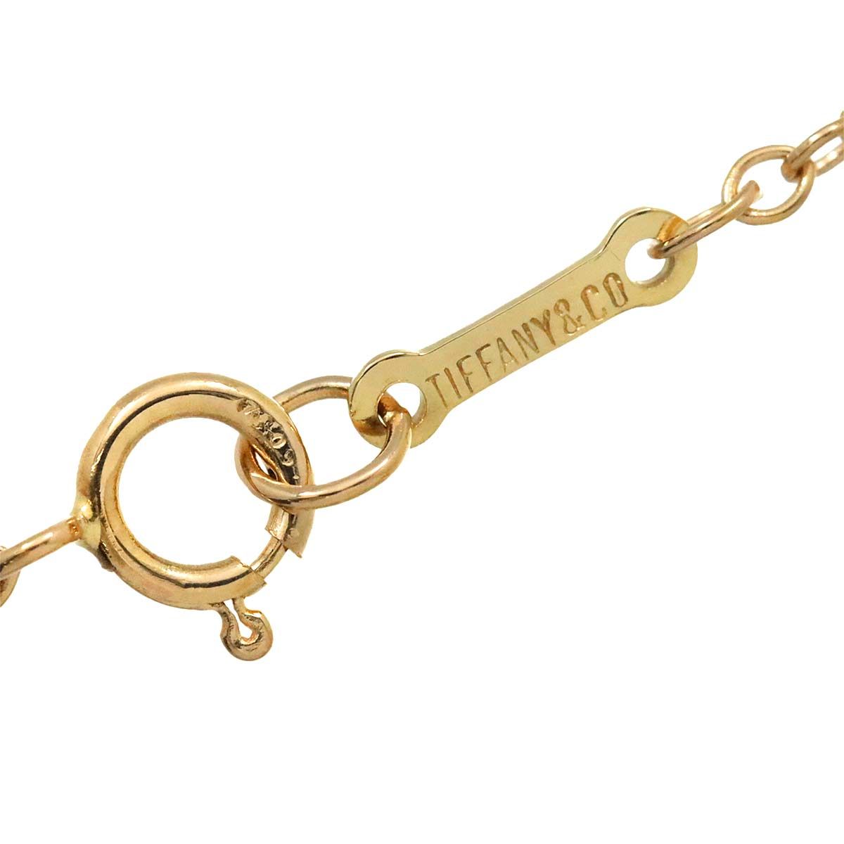 ティファニー TIFFANY&Co. アップル ラージ ロング ネックレス 66cm K18 YG イエローゴールド 750 リンゴ Apple  motif Necklace 90230992 - メルカリ