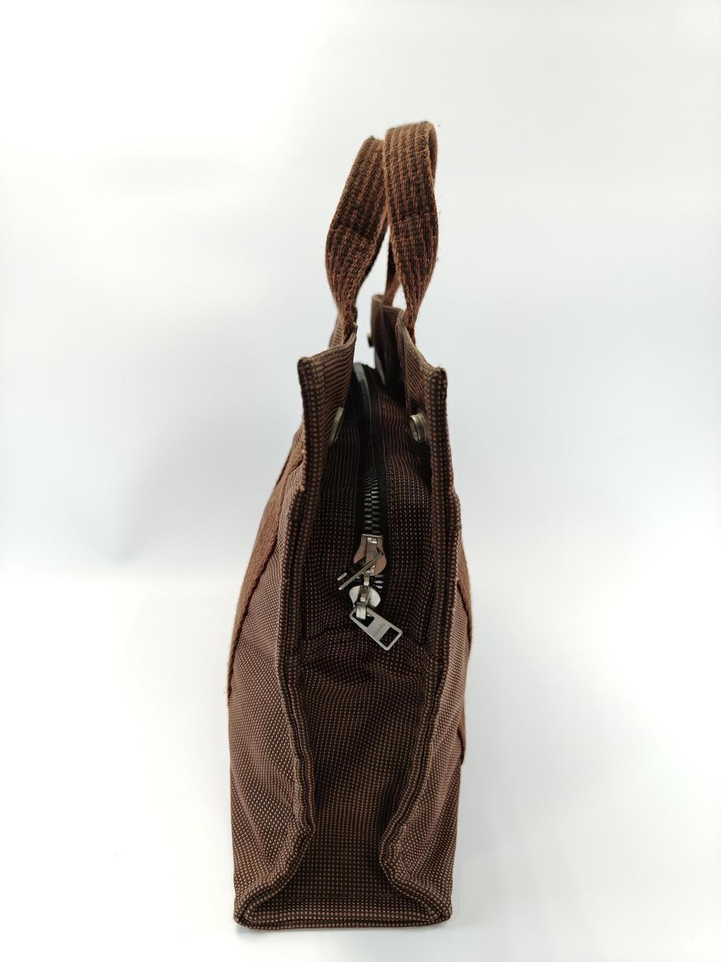 HERMES エールラインPM ショコラ トートバッグ 9648 HERMES エルメス エールラインPM ショコラ シルバー金具 トート