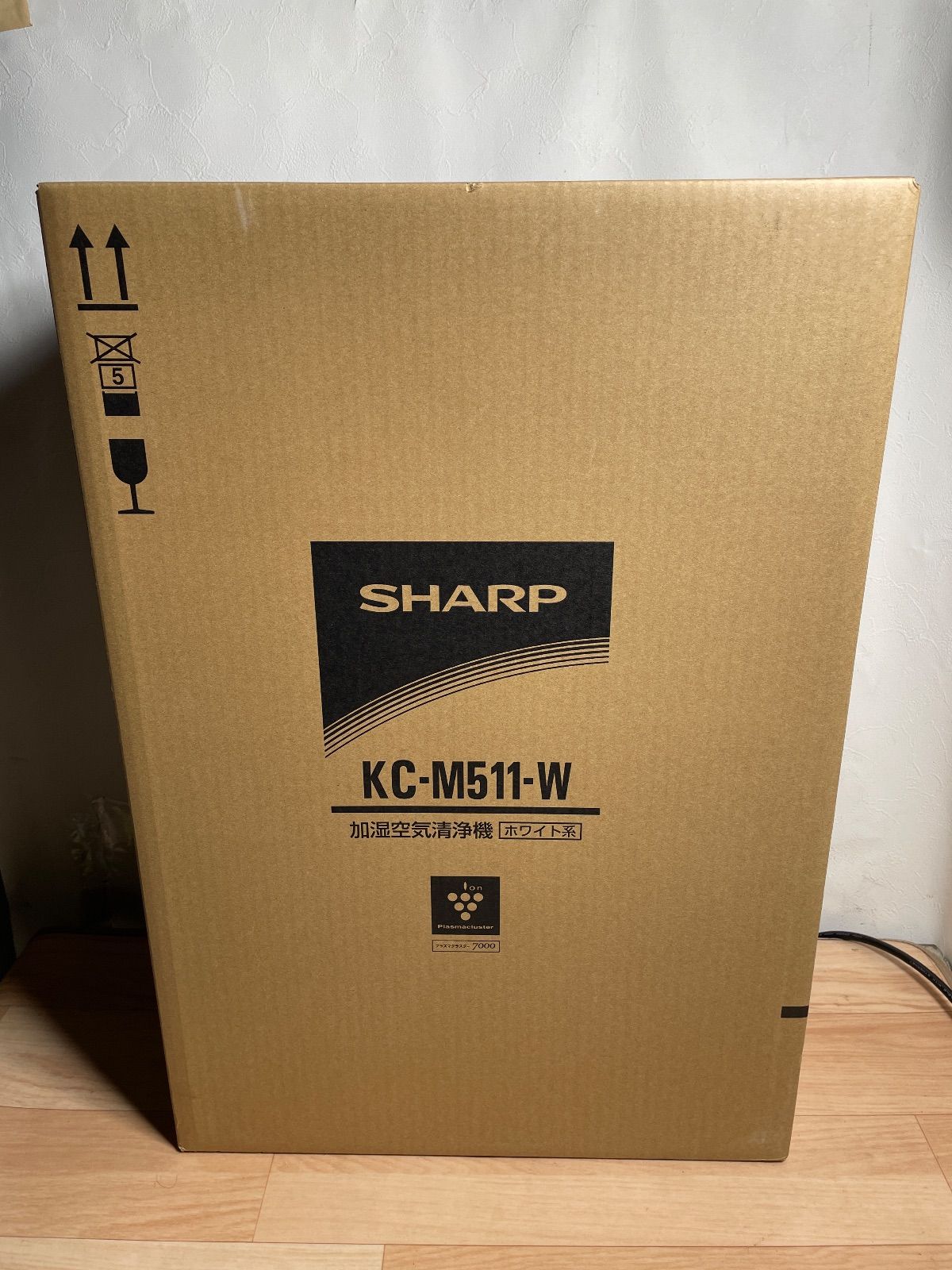 GK123 床置き型プラズマクラスター 加湿空気清浄機 シャープ KC-M511 -W WWW_KANDAIZUMI_COM
