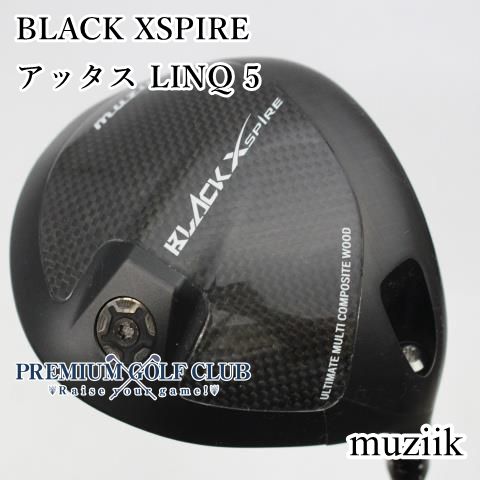 中古】 Muziik ムジーク ブラック エクスパイア BLACK XSPIRE ドライバー アッタス リンク LINQ 5/SR 10.5度 美品！  [7193] - メルカリ