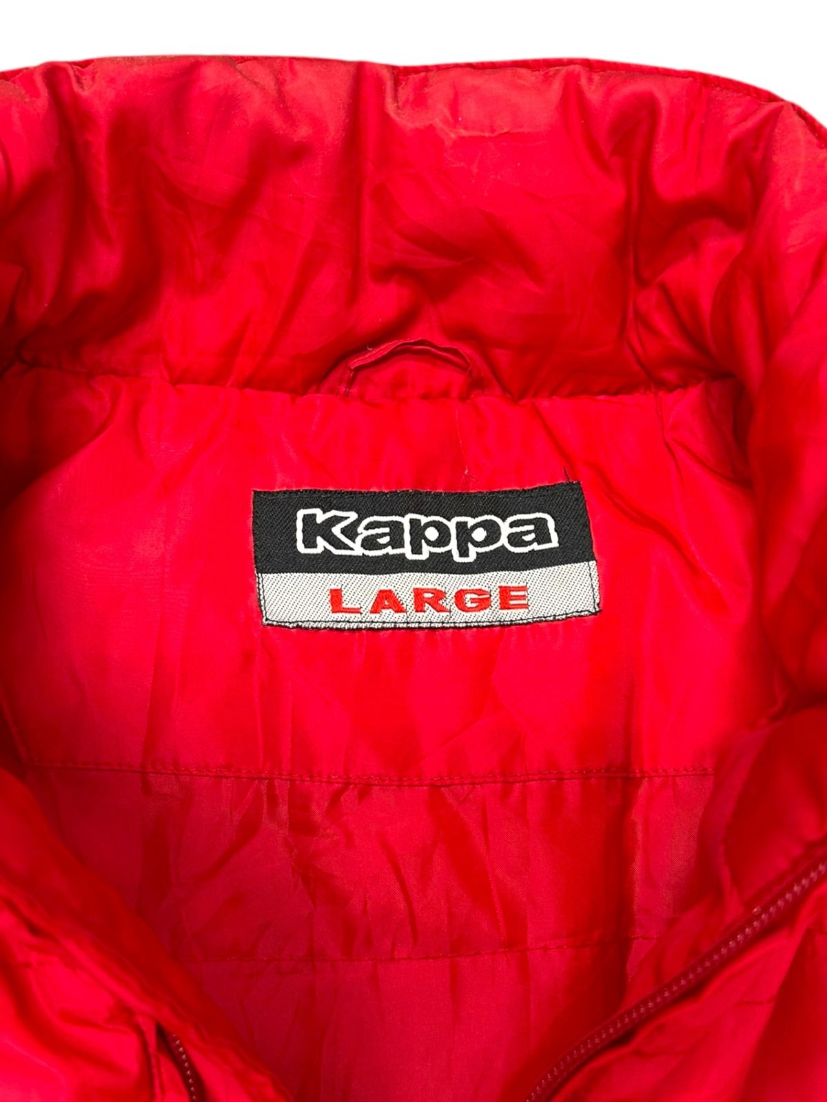kappa (カッパ) ダウンジャケット 90s ジップアップ フルジップ L