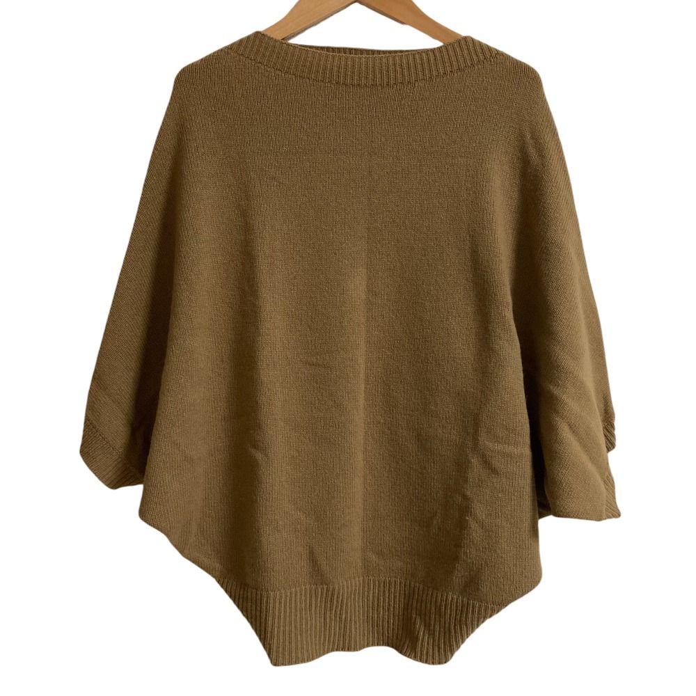 美品 LANVIN ランバン  2010 コレクション カシミヤブレンド ドルマンスリーブ ニット プルオーバー セーター Sサイズ キャメル レディース 古着 中古 USED 美品 LANVIN ランバン River 2010 コレクション カシミヤブレンド