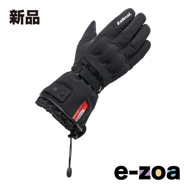 IDEAL  アイディール バイク用 春秋冬 ヒートグローブ HEAT5  ブラック/Mサイズ ID-205/BLACK/M (2636646)
