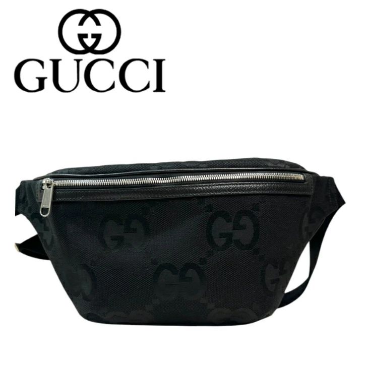 新品未使用 GUCCI グッチ ボディバッグ ジャンボGG ベルトバッグ 新品未使用 GUCCI グッチ ボディバッグ ジャンボGG ベルトバッグ