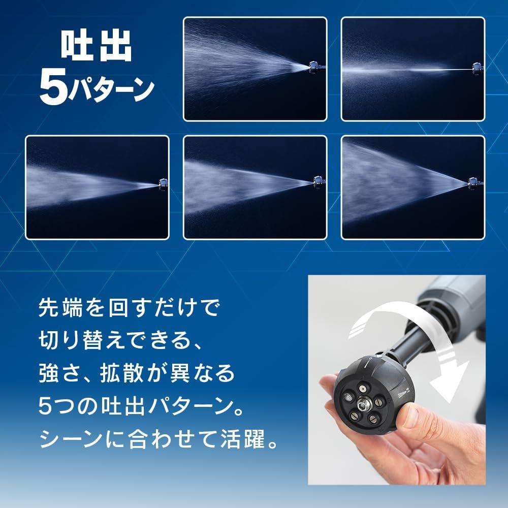 水道より高圧で洗浄 非高圧洗浄機