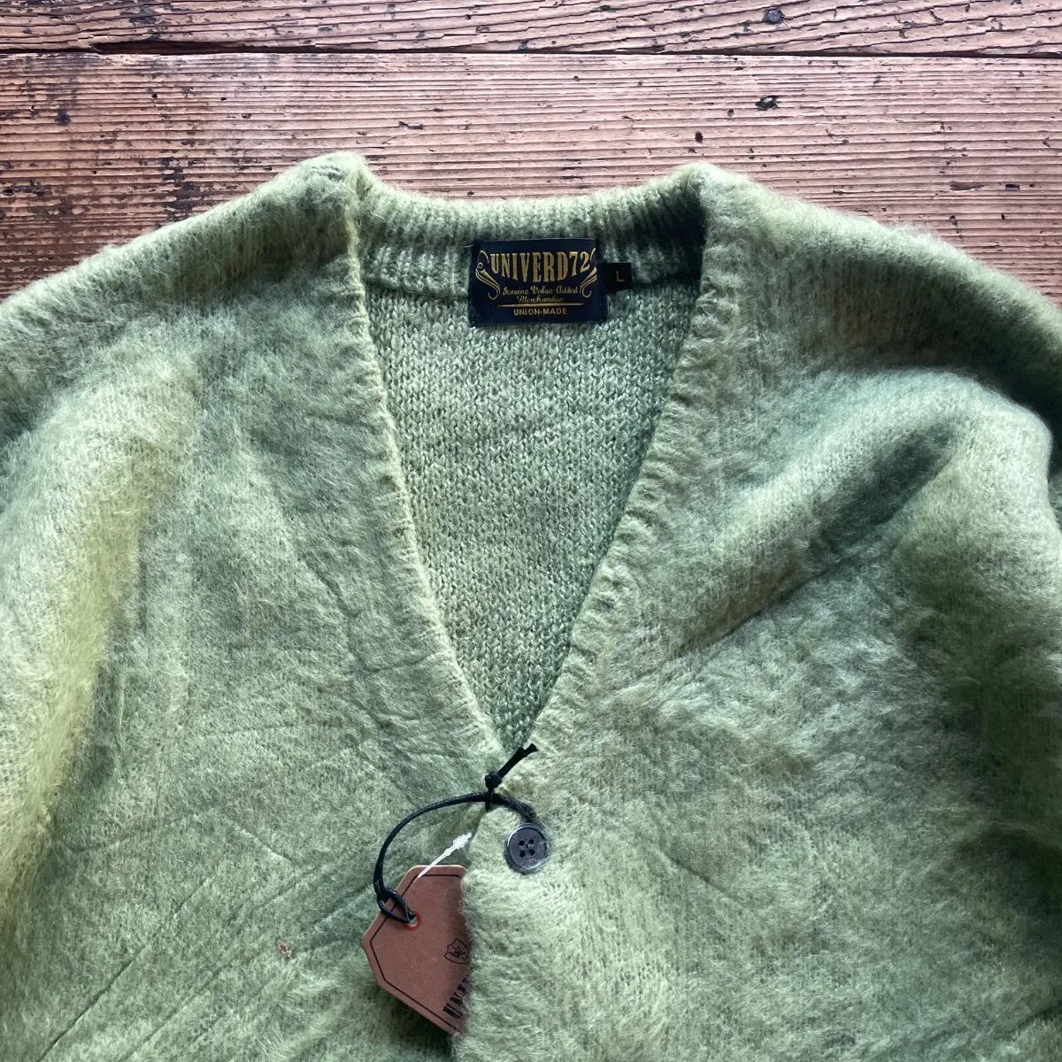 新品 25年秋冬モデル UNIVERD72 カートコバーン モヘアタッチ