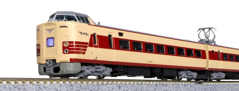 KATO Nゲージ 381系 国鉄色リバイバルやくも 6両セット 特別企画品 10-1780 鉄道模型 電車 付属品行先表示シール トレインマーク用ドライバー