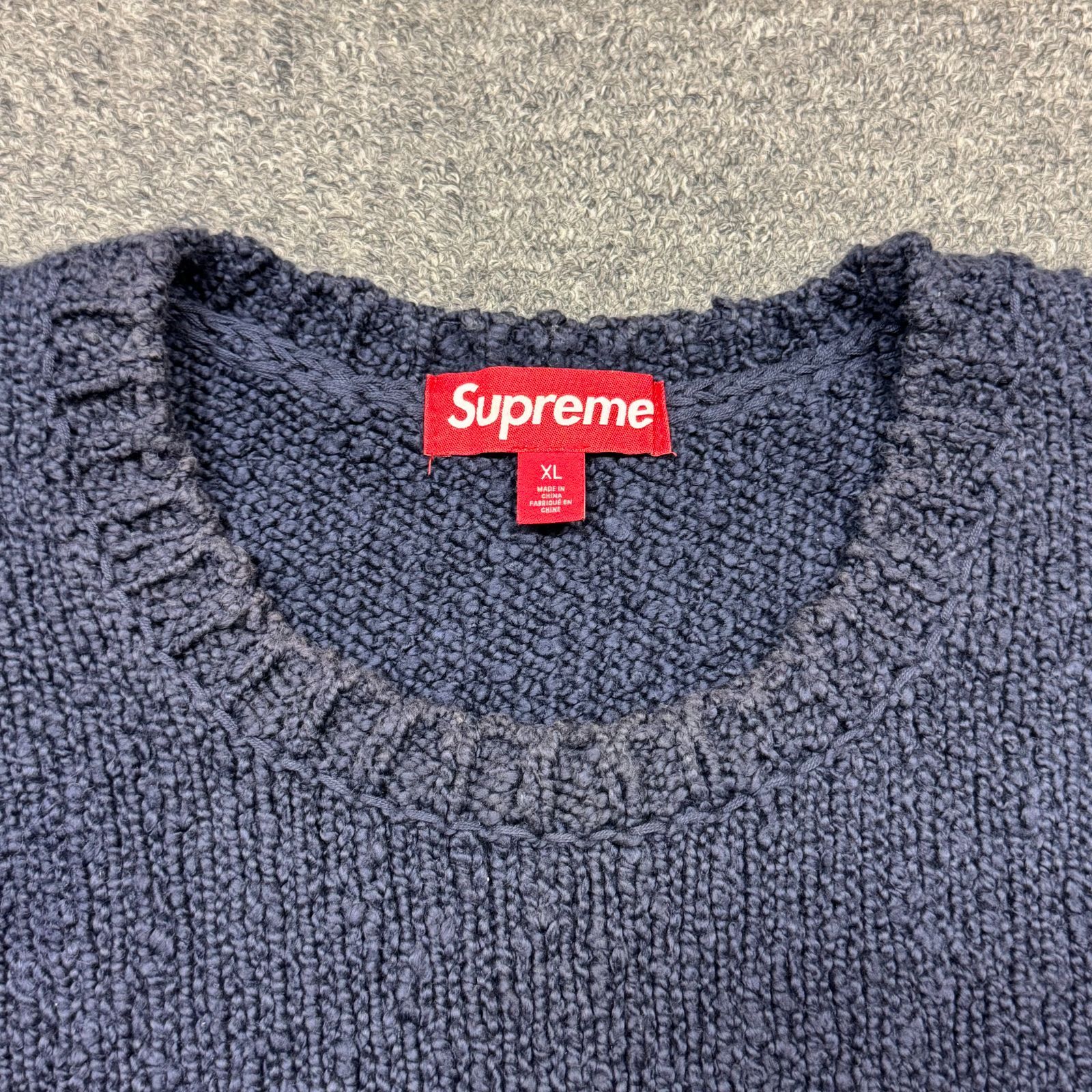 国内正規 Supreme 24SS Bouclé Small Box Sweater ブークレスモール 