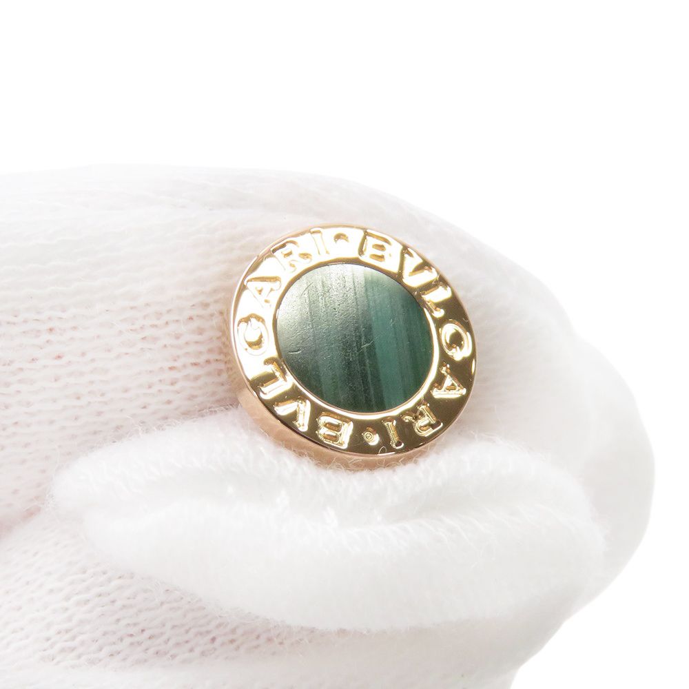 ブルガリ ピアス ブルガリ・ブルガリ イヤリング マラカイト K18PG  