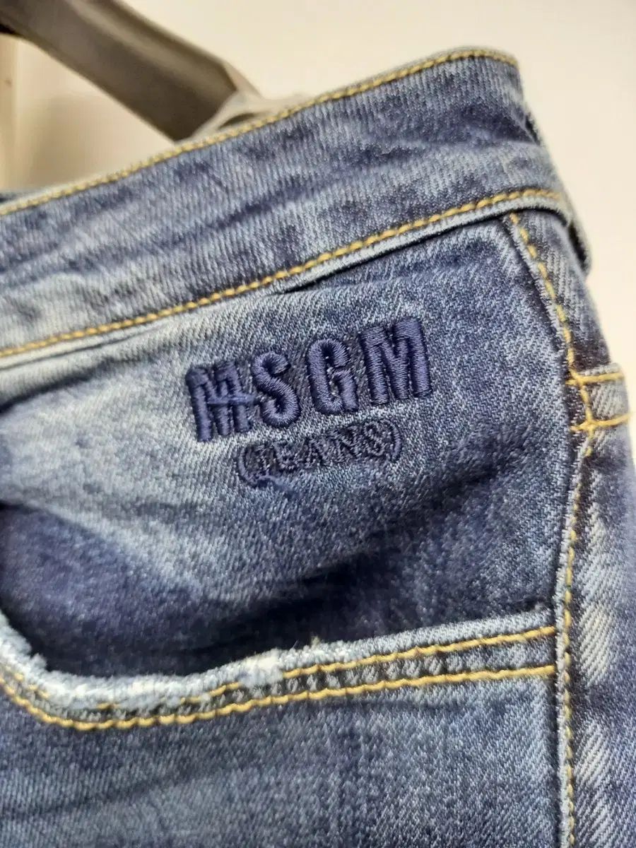 MSGM インディゴブルーデニム
