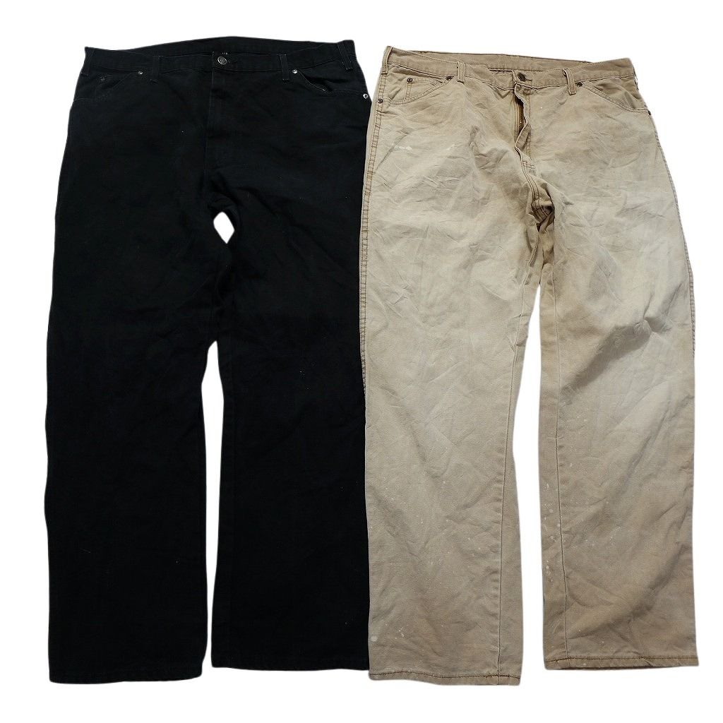 古着卸 ディッキーズ Dickies ダック ペインター パンツ 7枚セット メンズ 40 ダブルニー ワーク ツールポケット 古着 NB9805