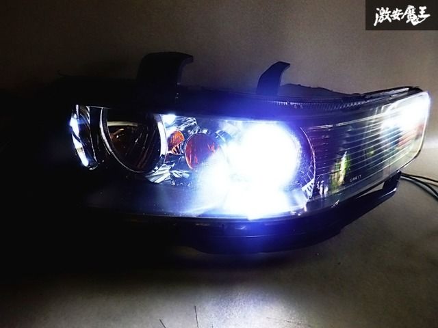 アコード CM2 前期 HID ヘッドライト 左 助手席 点灯OK】HONDA ホンダ純正 CM2 アコードワゴン 前期 HID ヘッド