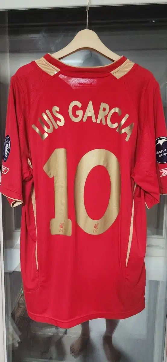 04/05 リバプール ホーム 7番 ルイス・ガルシア 長袖 ユニフォーム