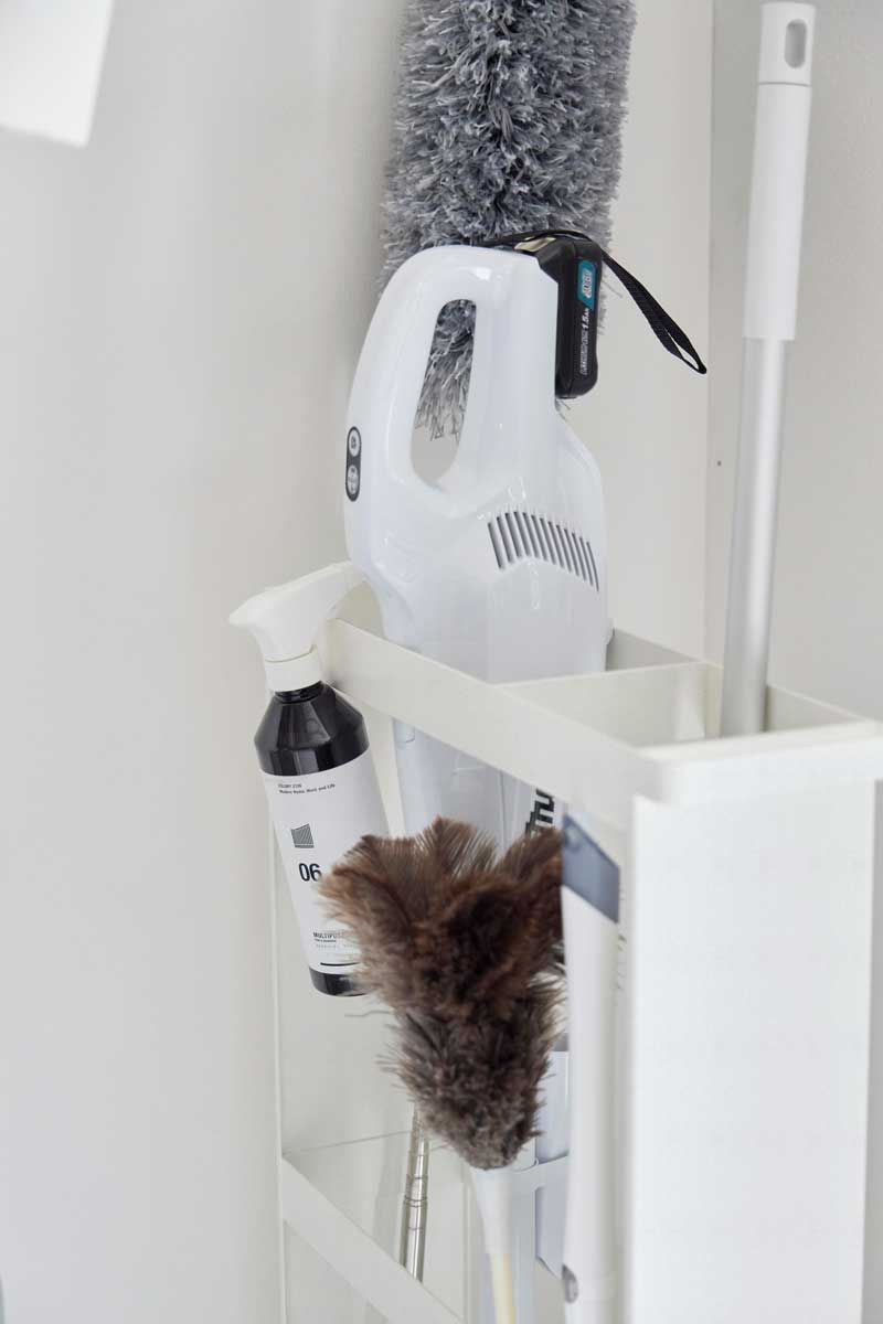 長尺物収納ワゴン 山崎実業