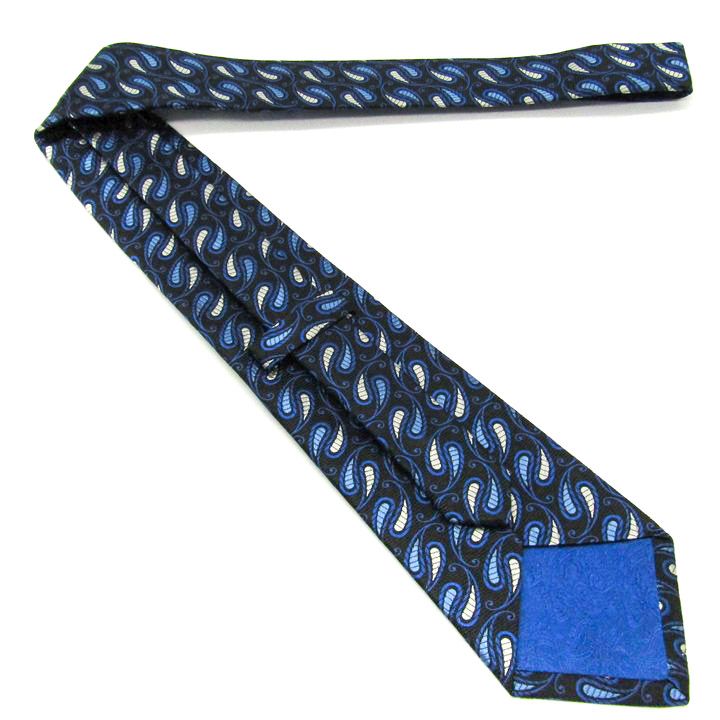 ターンブル＆アッサー ブランド ネクタイ ペイズリー柄 シルク 英国製