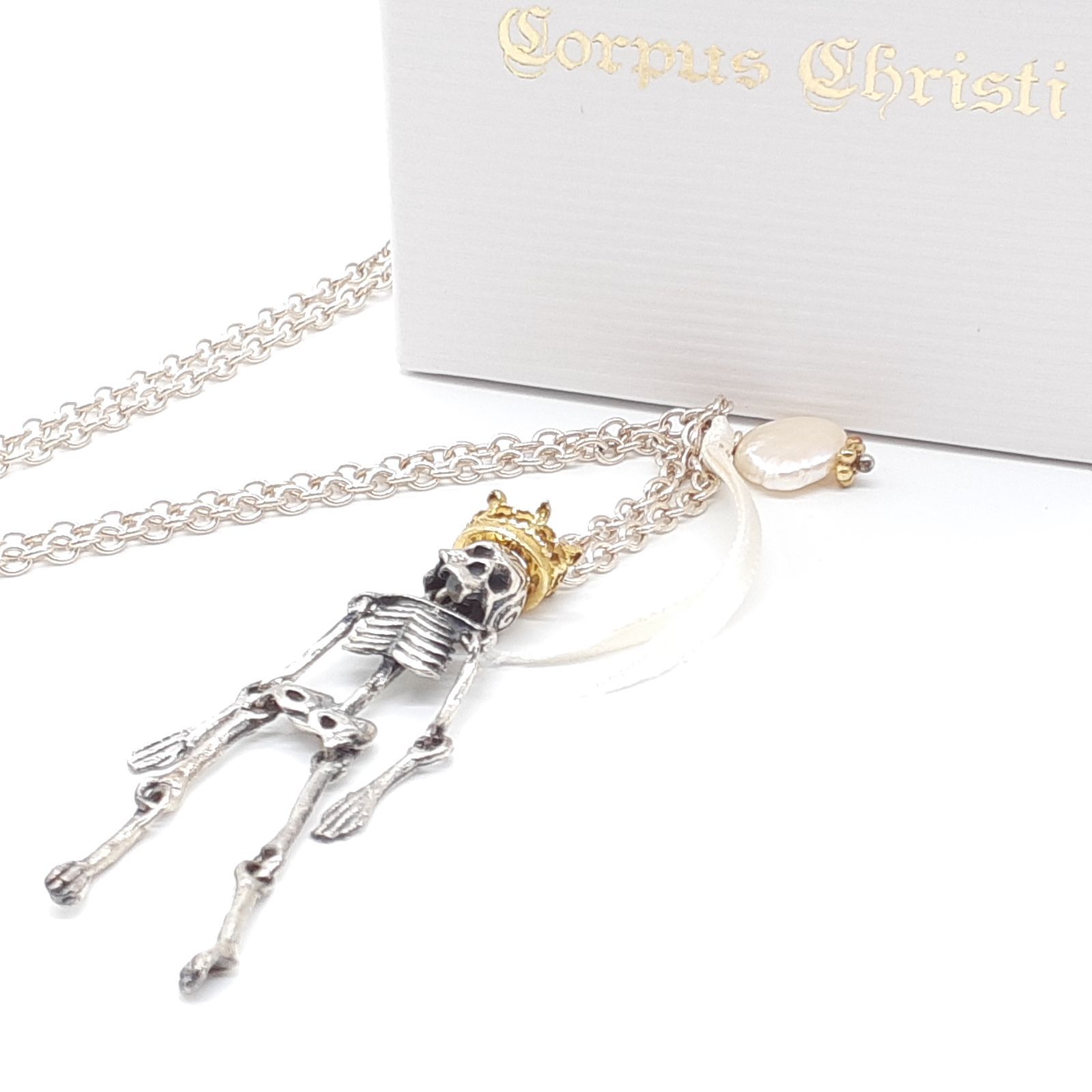 Corpus Christi コーパスクリスティ SILVER 925 ネックレス スカル  