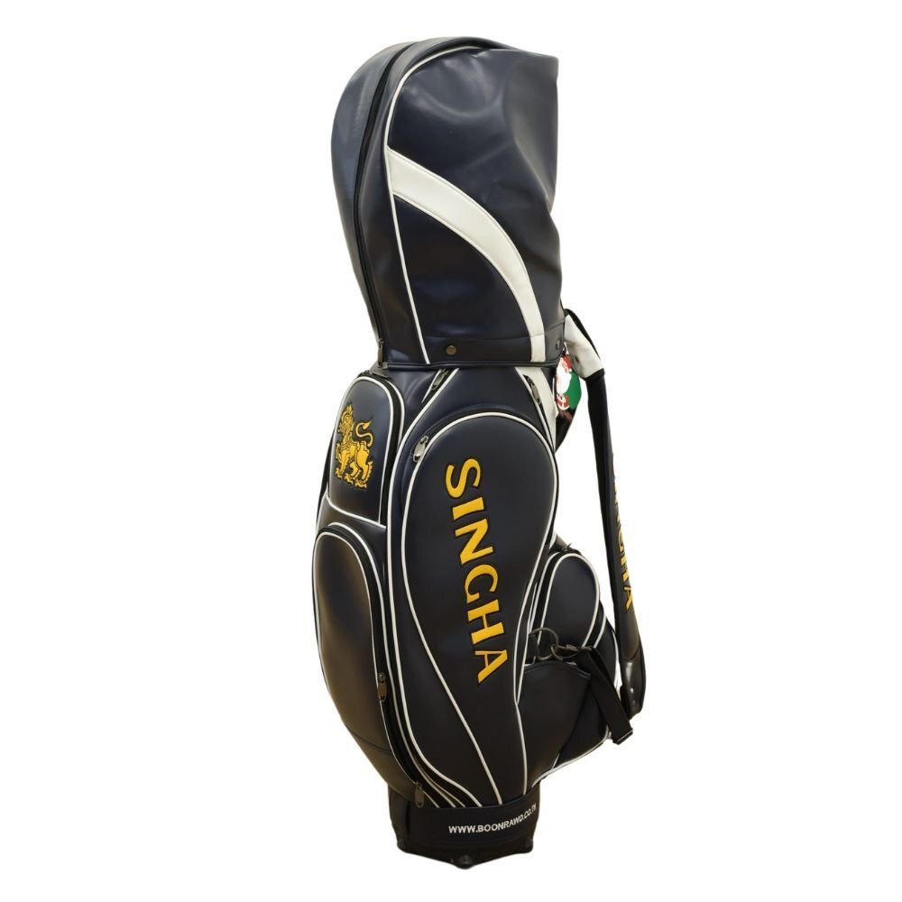 送料無料】シンハー SINGHA キャディバッグ ネービー×ホワイト ゴルフ