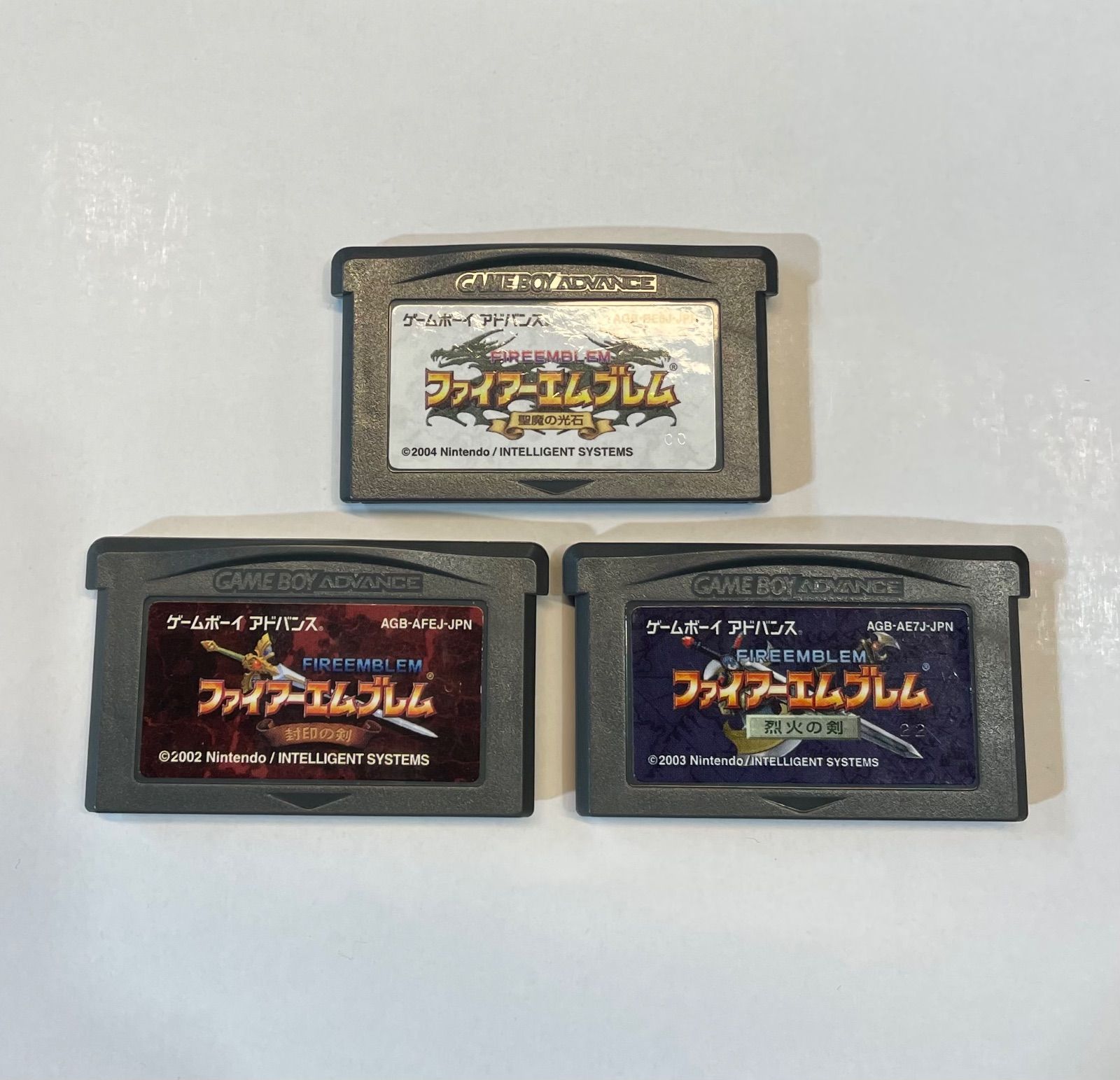ゲームボーイアドバンスソフト　ファイアーエンブレム ファイアーエムブレムソフト 3本セット ゲームボーイアドバンスソフト