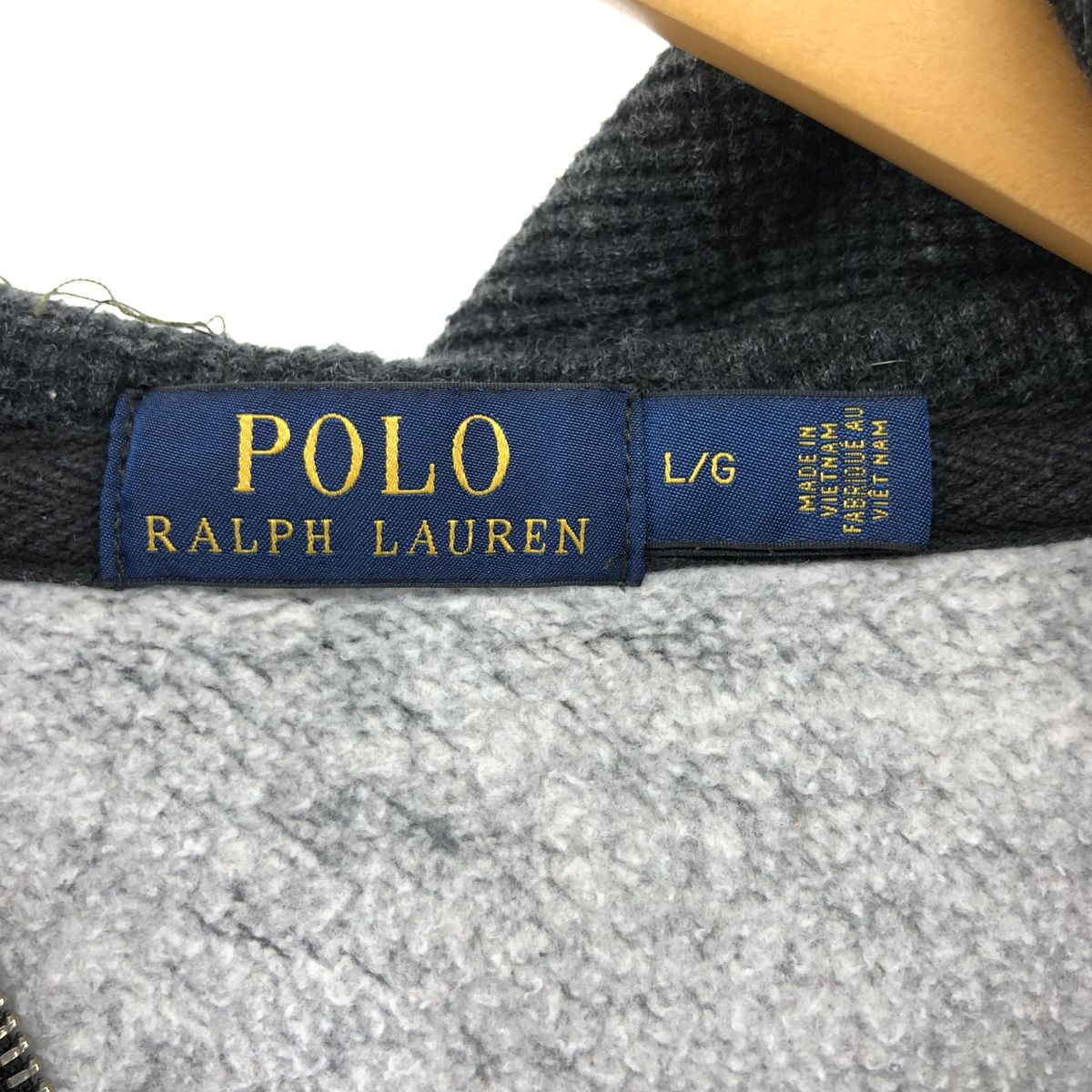 LAUREN スウェットフルジップパーカー