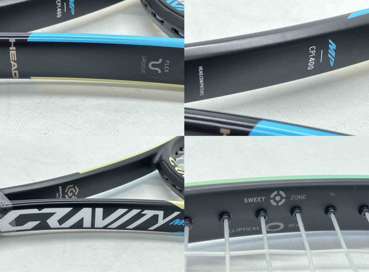 硬式テニスラケットHEAD GRAVITY 最高 MP サイズ2 ヘッド グラビティ