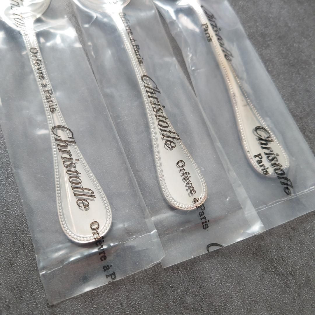 未使用 クリストフル スプーン 日本 クリストフル パール 未使用 コーヒースプーン 3点 - メルカリ