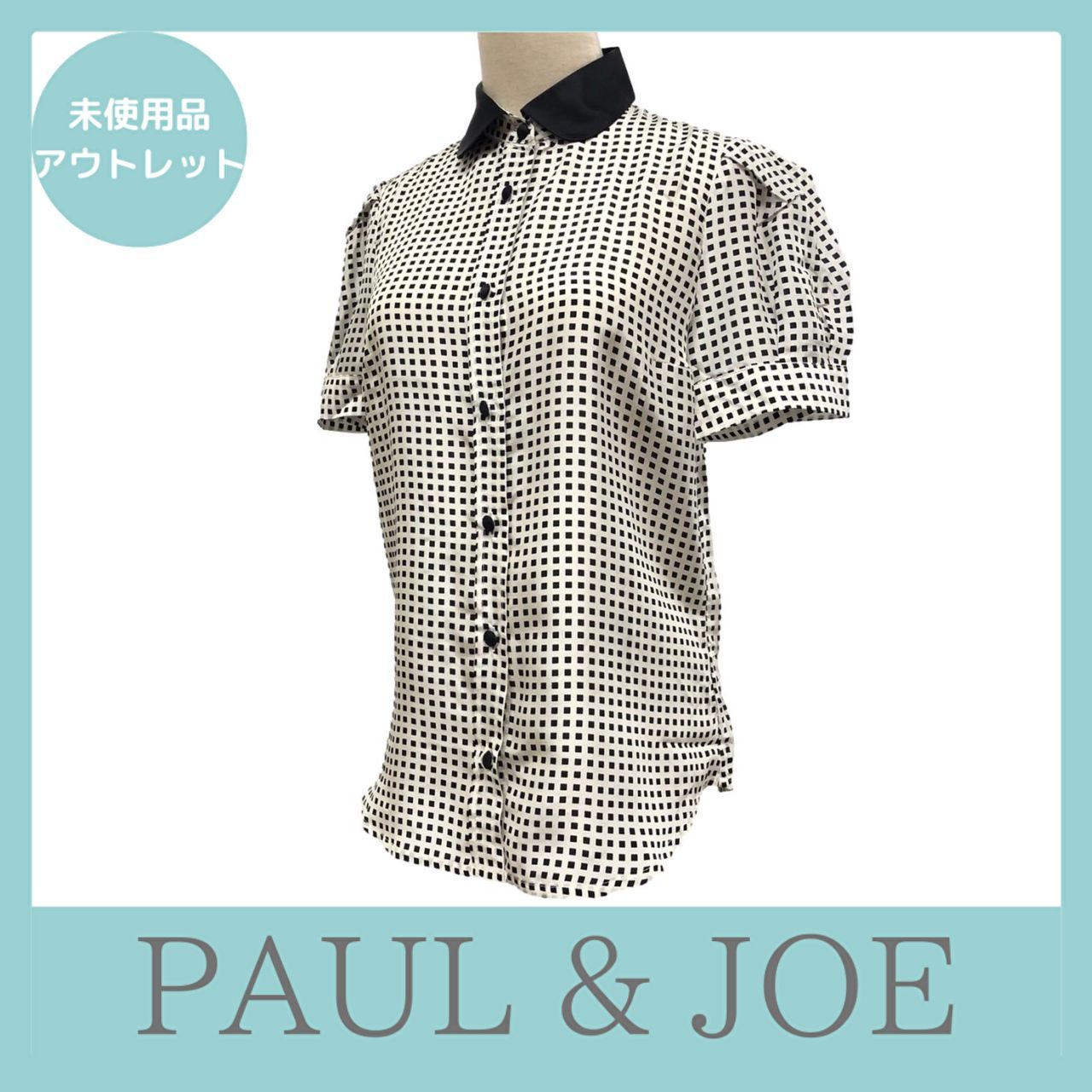 PAUL&JOE ブラウス ドット柄 2 サイズ - メルカリ