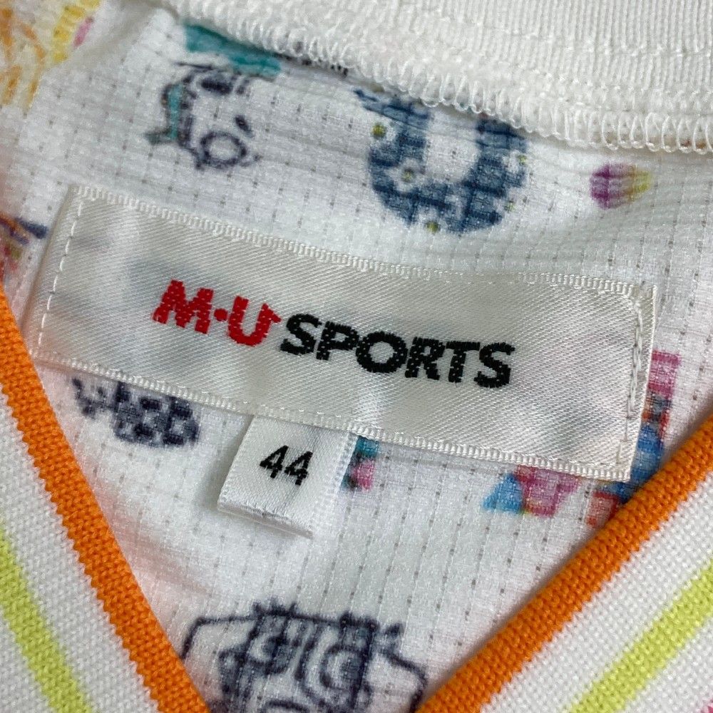 サイズ：44 M.U SPORTS エムユースポーツ 2way Vネックブルゾン