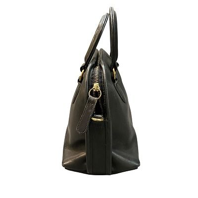 オールドコーチ オールレザー ハンドバッグ ヴィンテージ 黒色