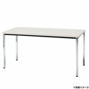 藤沢工業 TOKIO ミーティングテーブル TDWS-1275K ホワイト