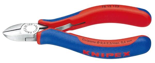 3営業日で発送 クニペックス KNIPEX 7612-125 エレクトロニクスニッパー 7612-125