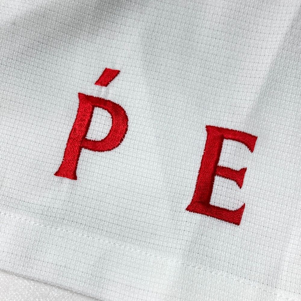 デッドストック サイズ 1 PEARLY GATES パーリーゲイツ 055-2134312 プリーツ切替 ミドルスカート ロゴ刺繍 ホワイト系 240101528493 ゴルフウェア レディース ストスト お見逃しなく！